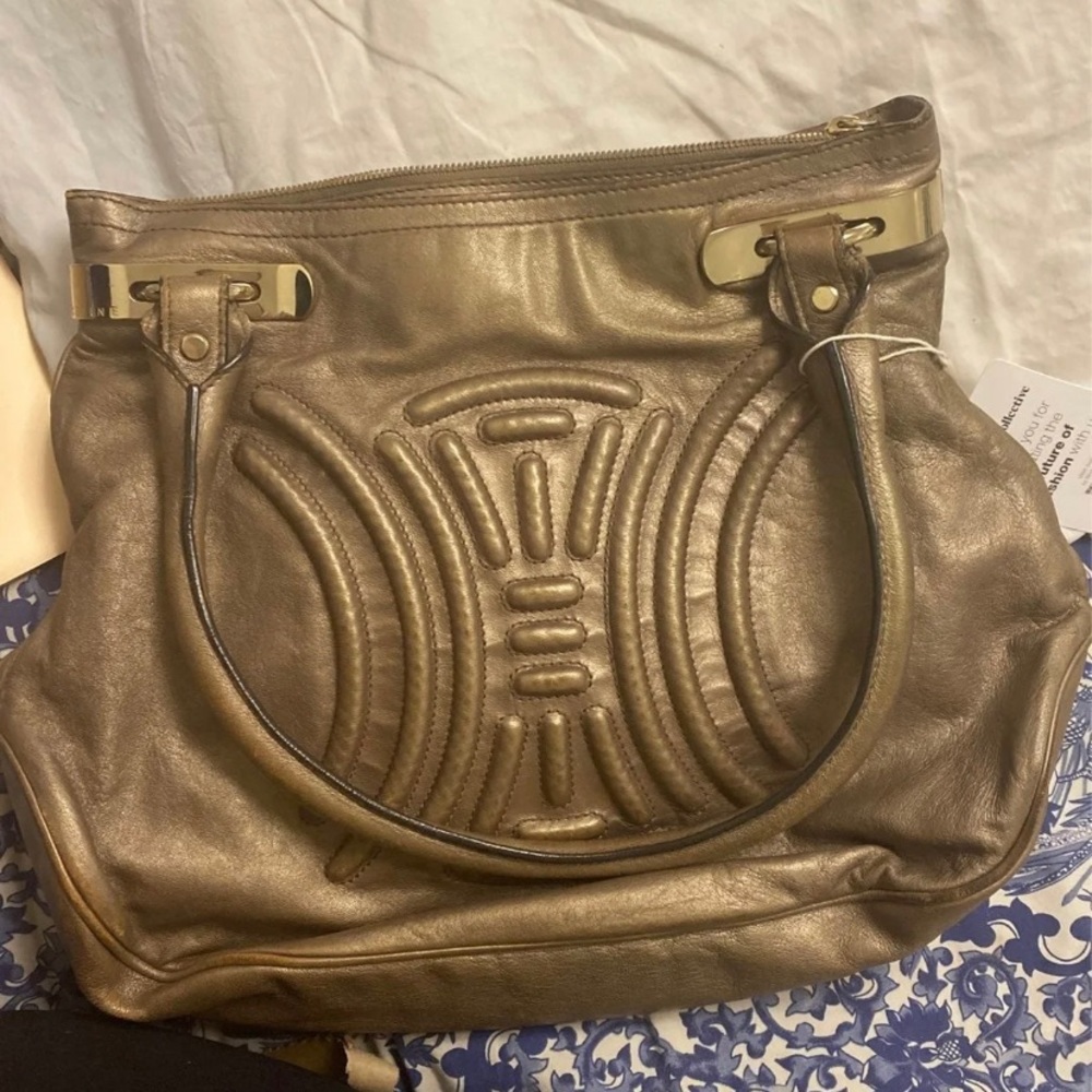 Silver Celine Triomphe Bag - Picture 1 of 1